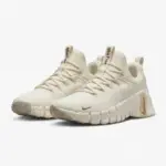 کتونی نایک مدل فری سفید کرم-Nike free