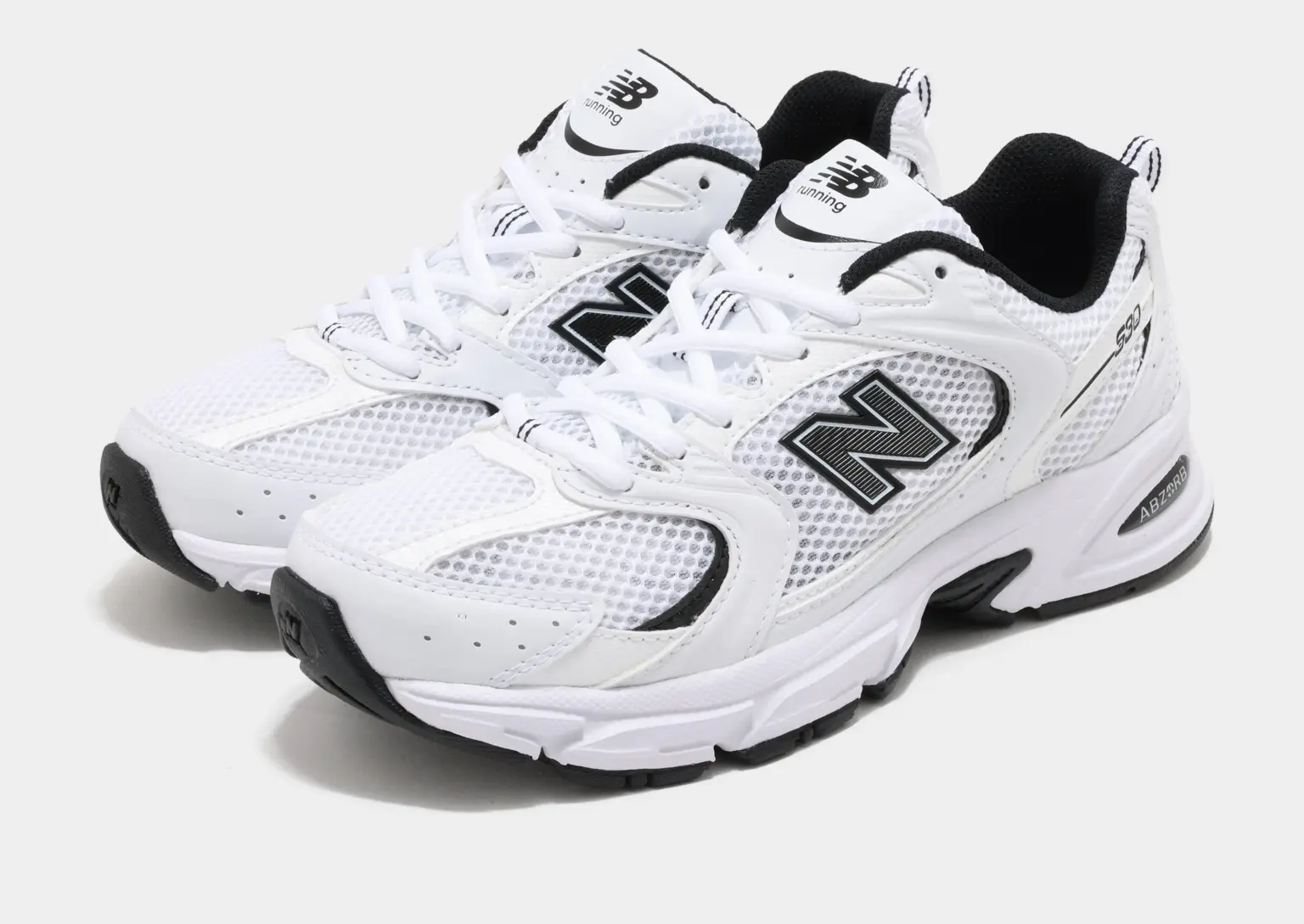 کتونی نیوبالانس 530 سفید مشکی-New Balance 530