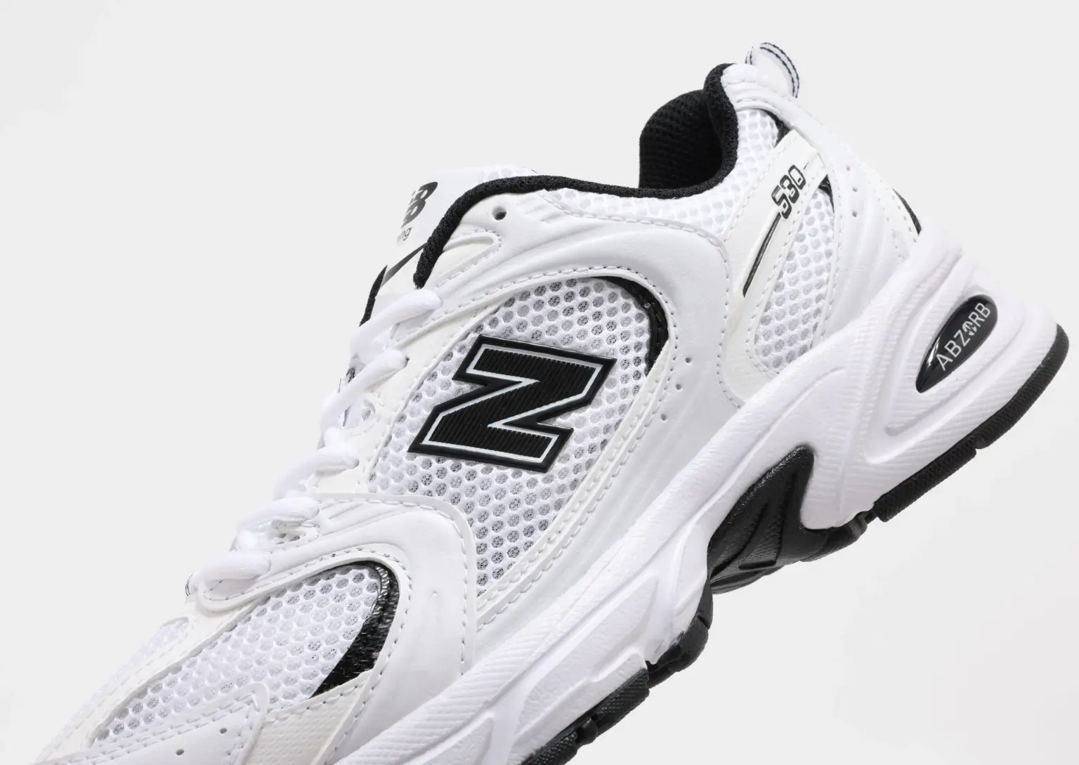 کتونی نیوبالانس 530 سفید مشکی-New Balance 530