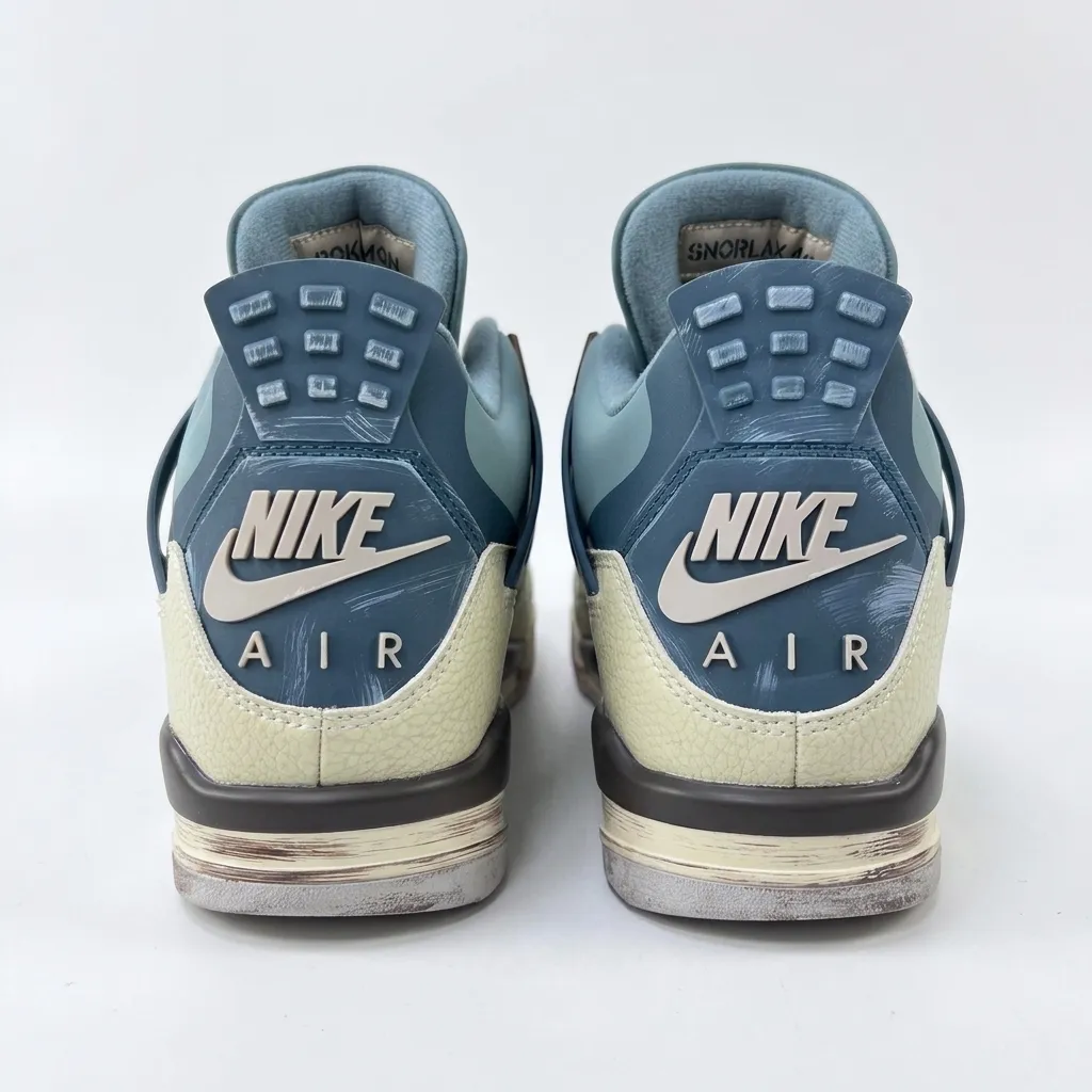 کتونی ایر جردن 4 اسنورلکس (مستر کوالیتی)-Air Jordan 4 Snorlax