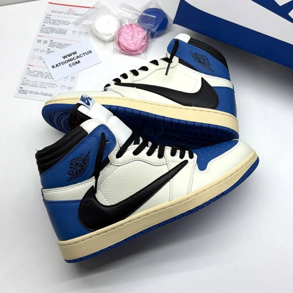 کتونی ایر جردن ۱ تراویس اسکات فراگمنت -Nike Air Jordan 1