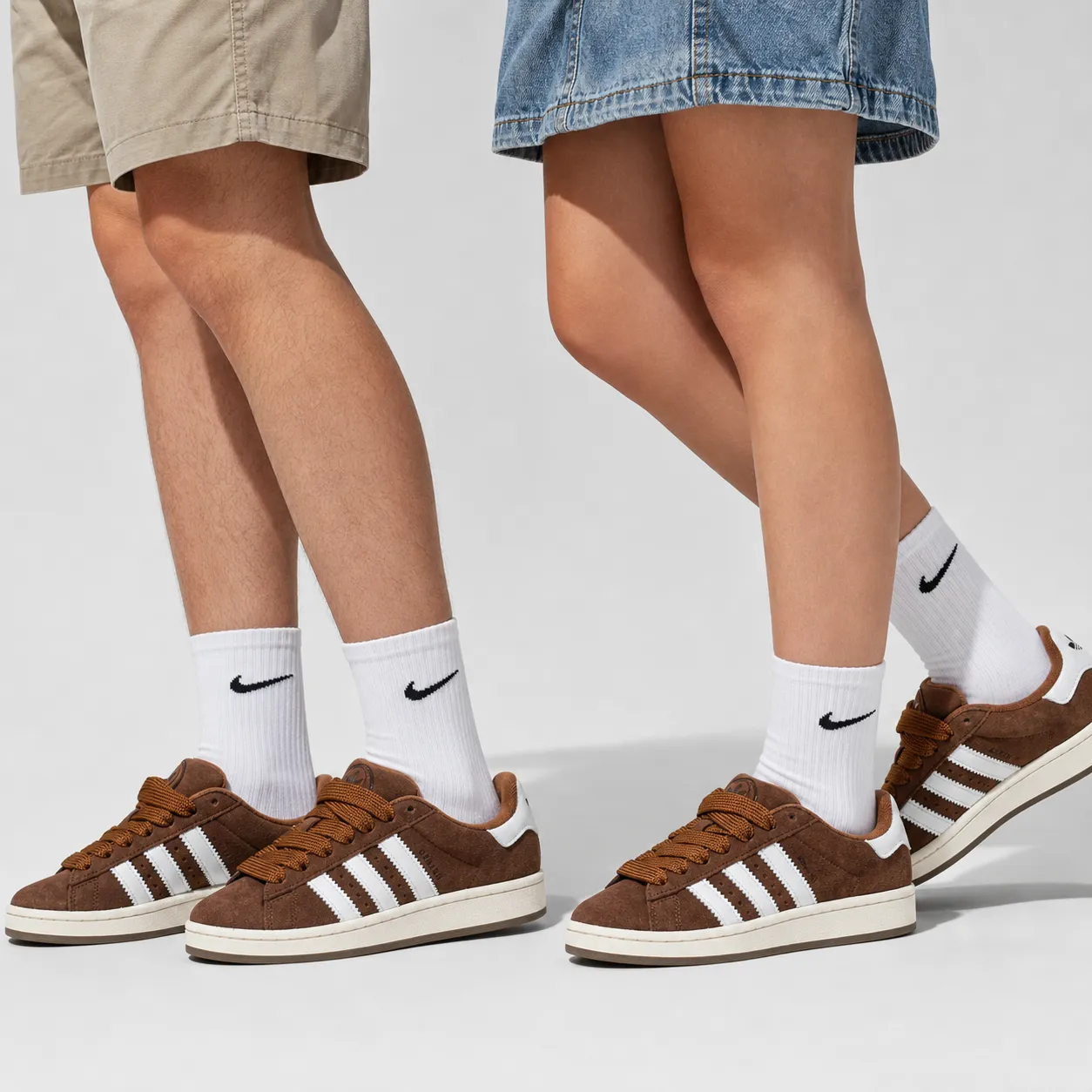 کتونی آدیداس کمپوس قهوه ای -Adidas Campus 00s