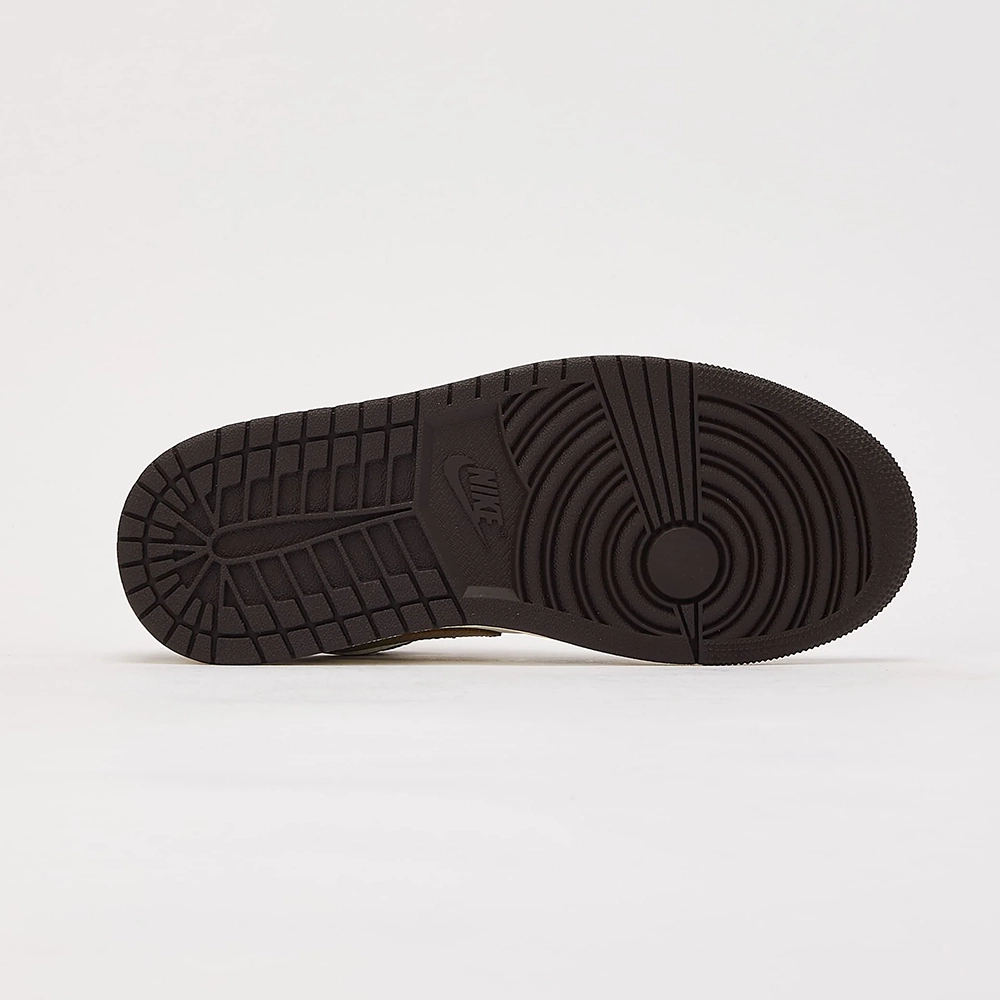 کتونی ایرجردن 1 مشکی قهوه ای -  Air Jordan 1 low brown