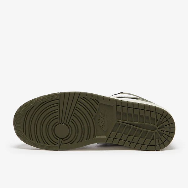 کتونی ایرجردن 1 مشکی زیتونی-  Air Jordan 1 low olive