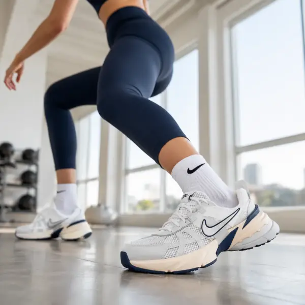 کتونی نایک V2K سفید سرمه ای- Nike V2K کتونی نایک V2K سفید سرمه ای- Nike V2K