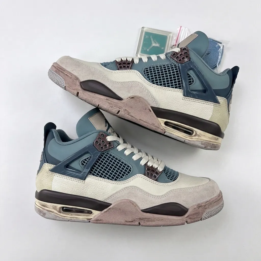 کتونی ایر جردن 4 اسنورلکس (مستر کوالیتی)-Air Jordan 4 Snorlax