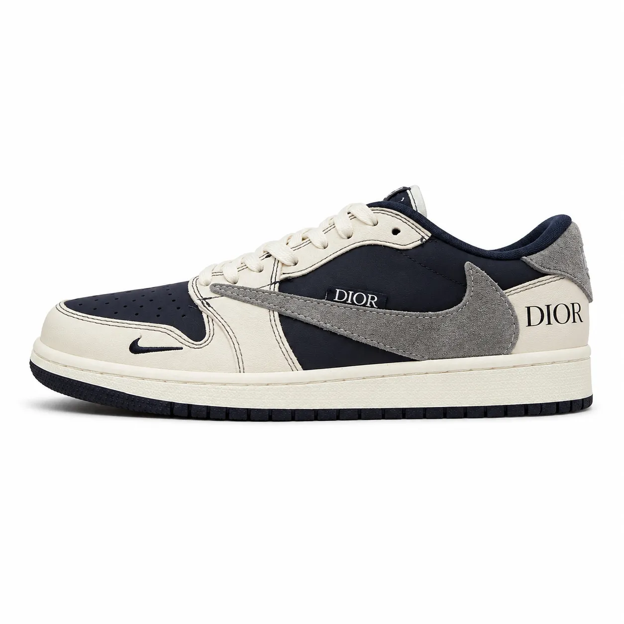 کتونی نایک تراویس دیور سرمه ای -Nike Travis Dior