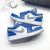 کتونی ایرجردن آبی 1- Air Jordan 1 low True Blue کتونی ایرجردن آبی 1- Air Jordan 1 low True Blue