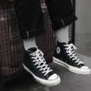 کتانی ساق‌دار کلاسیک آل استار کانورس مشکی-Converse Chuck Taylor