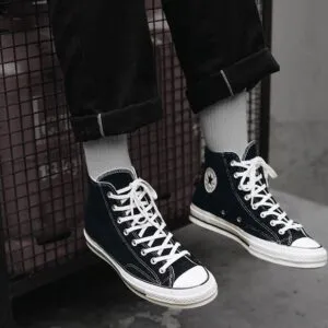 کتانی ساق‌دار کلاسیک آل استار کانورس مشکی-Converse Chuck Taylor