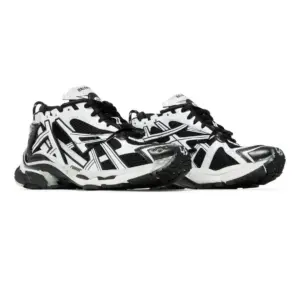 کتونی بالنسیاگا رانر مشکی سفید - Balenciaga Runner کتونی بالنسیاگا رانر مشکی سفید - Balenciaga Runner