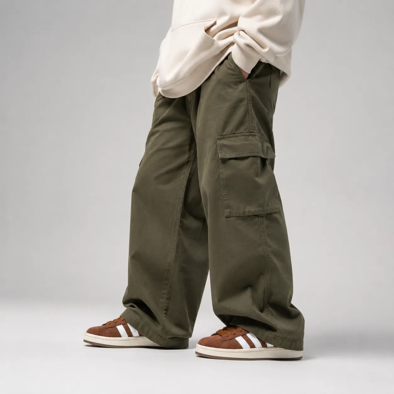 کتونی آدیداس کمپوس قهوه ای -Adidas Campus 00s