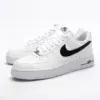 کتونی نایک ایر فورس ۱ سفید مشکی- nike air force 1