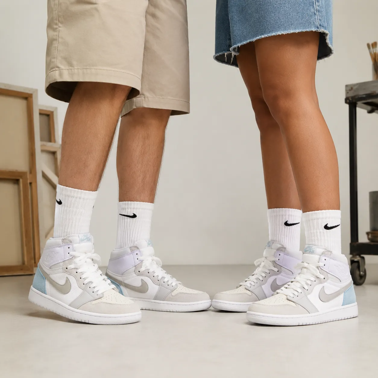 کتونی ایرجردن 1 پاریس ساقدار - Paris Air Jordan 1