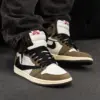 کتونی ایر جردن ۱ تراویس اسکات موکا-Nike Air Jordan 1
