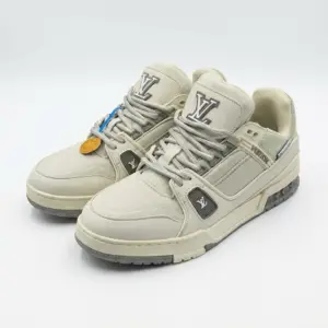 کتونی لوئی ویتون کرمی-Louis Vuitton Trainer کتونی لوئی ویتون کرمی-Louis Vuitton Trainer