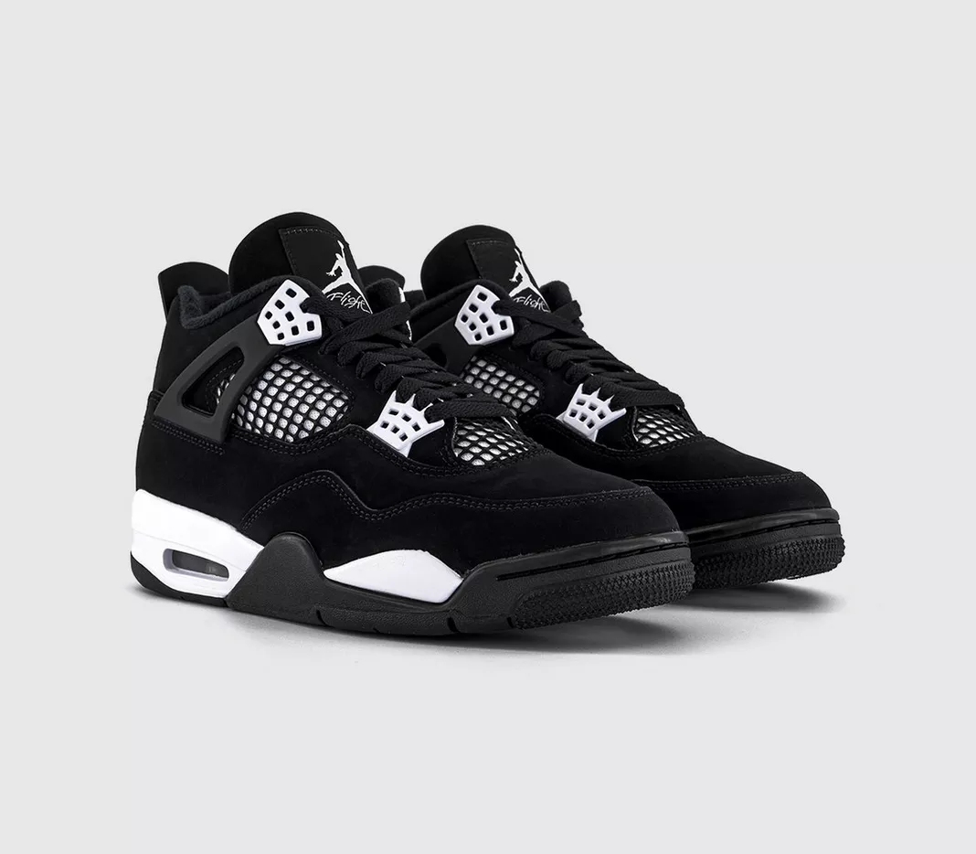 کتونی جردن 4 -JORDAN 4 White Thunder