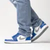 کتونی ایرجردن آبی 1- Air Jordan 1 low True Blue کتونی ایرجردن آبی 1- Air Jordan 1 low True Blue