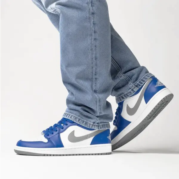 کتونی ایرجردن آبی 1- Air Jordan 1 low True Blue کتونی ایرجردن آبی 1- Air Jordan 1 low True Blue