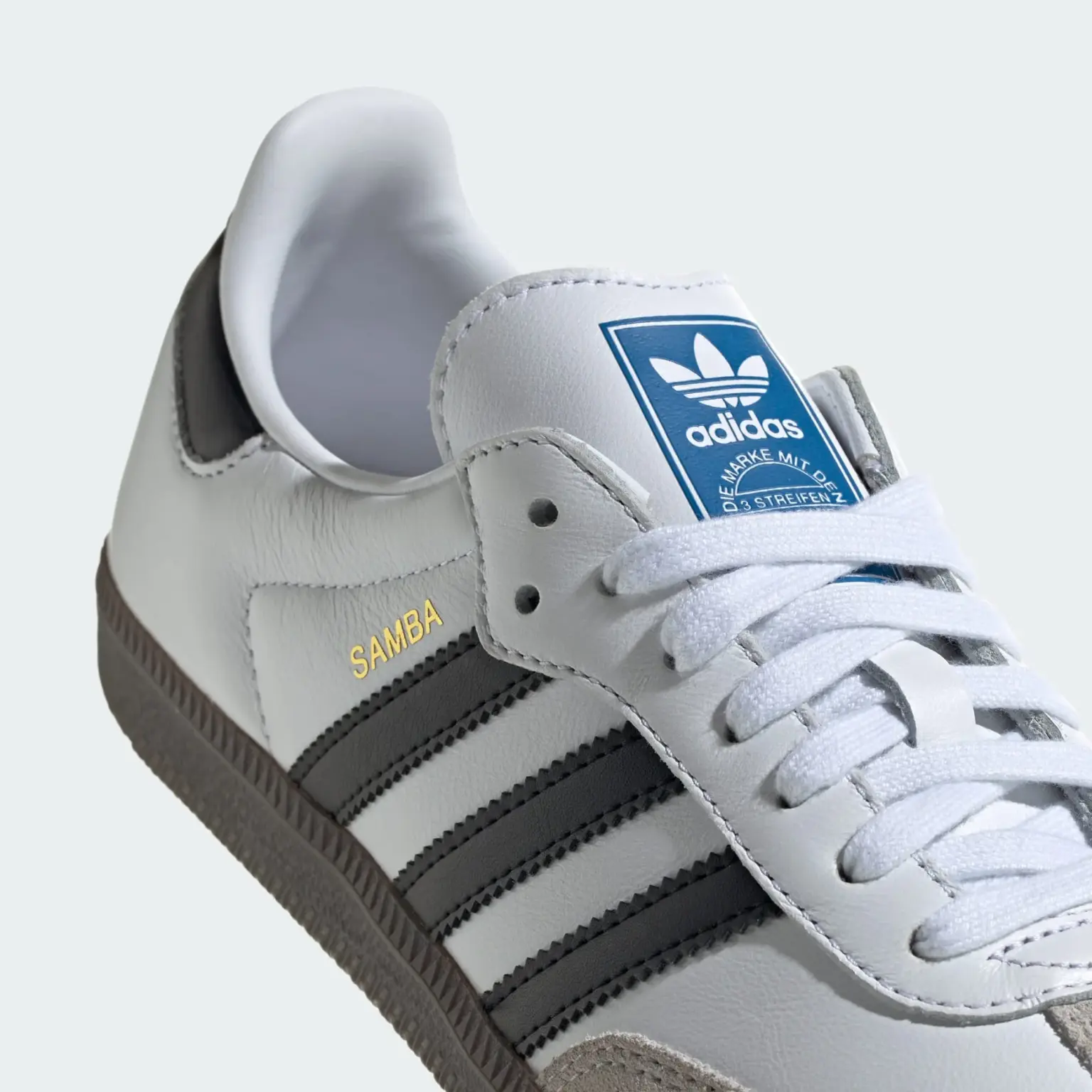 کتونی آدیداس سامبا سفید مشکی - Adidas Samba
