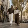 کتونی ایرجردن 1 مشکی قهوه ای -  Air Jordan 1 low brown