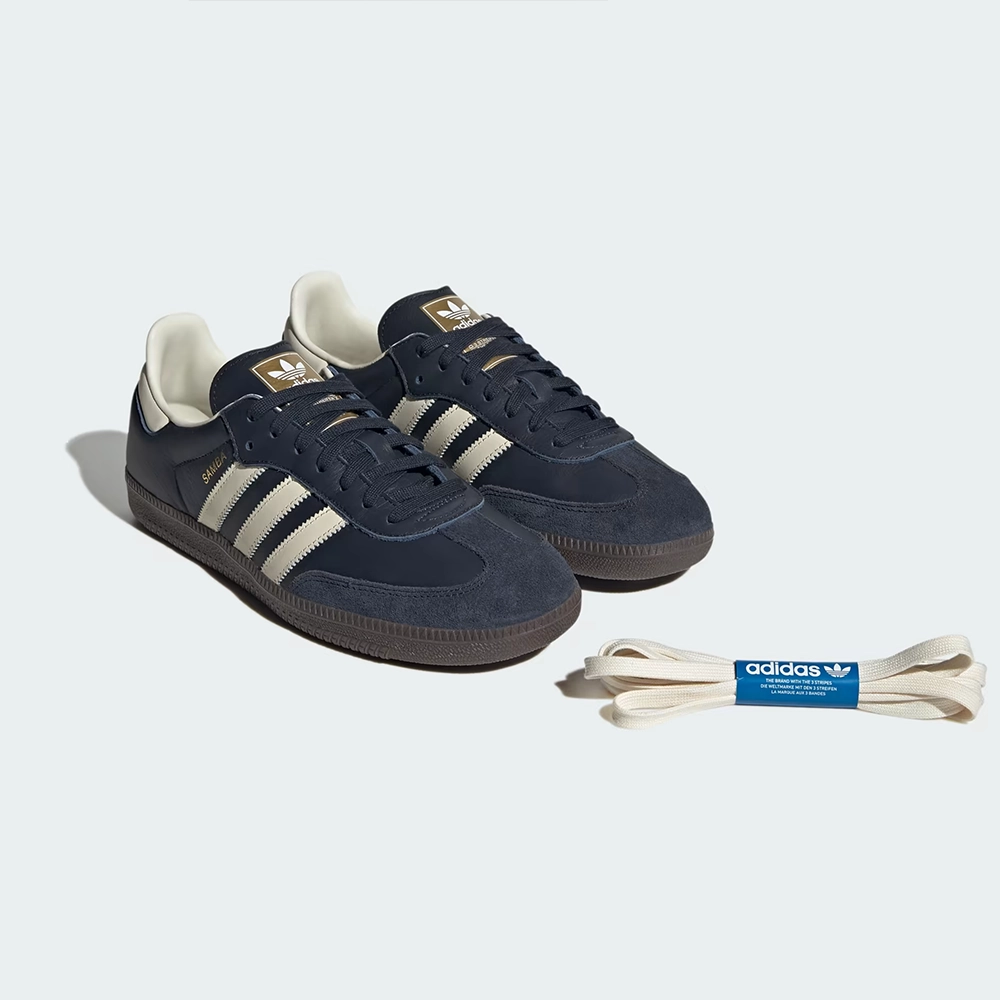 کتونی آدیداس سامبا سرمه ای-Adidas Samba Night Navy
