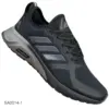 کتونی آدیداس کلاودفوم مشکی طوسی- Cloudfoam Adidas