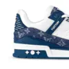 کتونی لوئی ویتون سفید سرمه ای-Louis Vuitton Trainer
