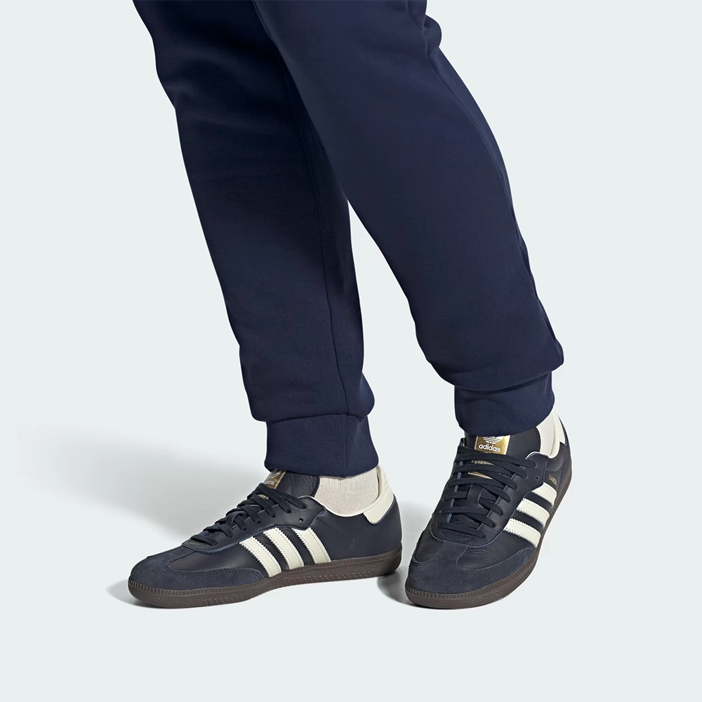 کتونی آدیداس سامبا سرمه ای-Adidas Samba Night Navy