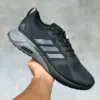 کتونی آدیداس کلاودفوم مشکی طوسی- Cloudfoam Adidas