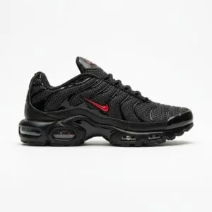 نایک تی ان ایرمکس مشکی لوگو قرمز Nike TN Air Max Plus