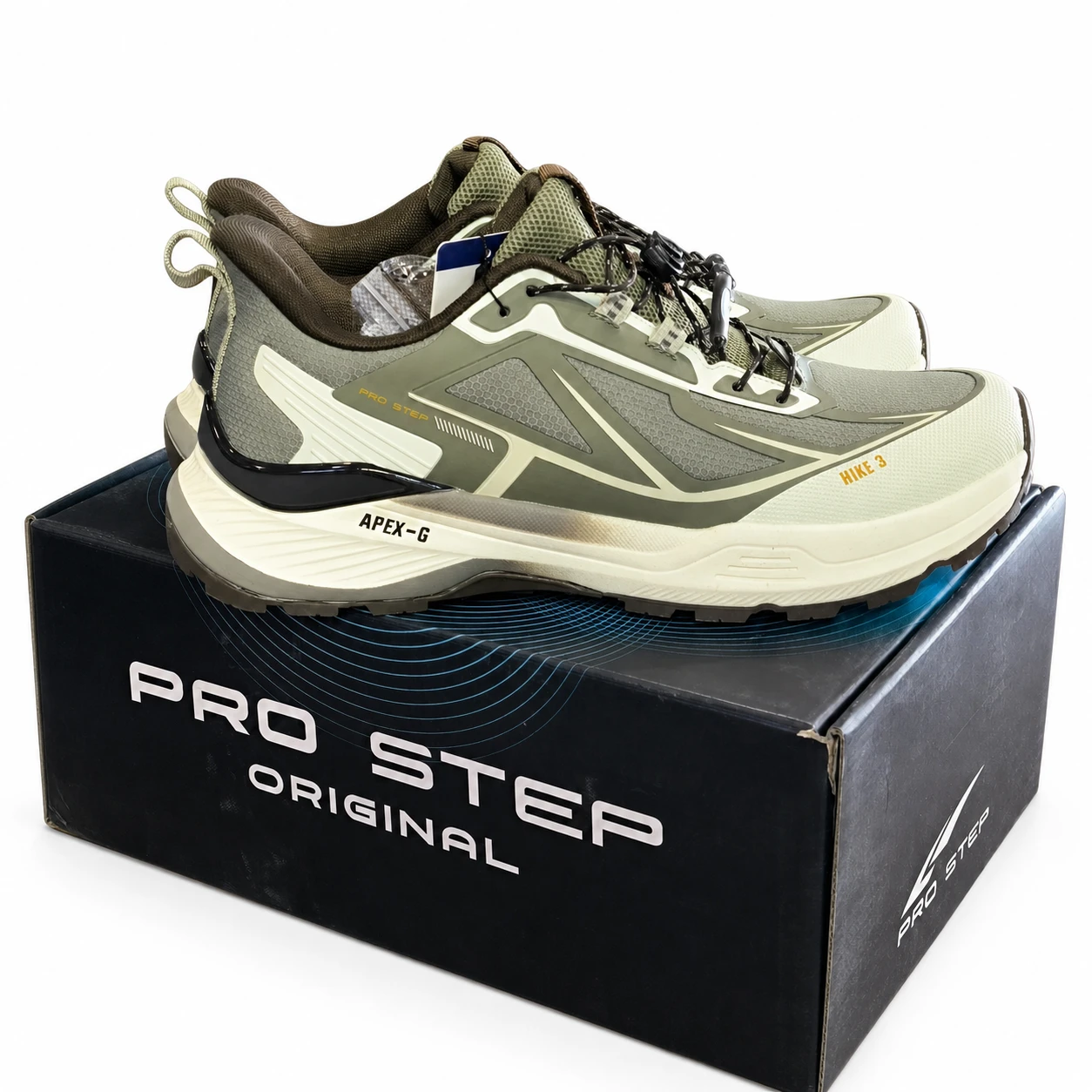 کتونی پرو استپ مدل هایک3 زیتونی-PROSTEP HIKE3 کتونی پرو استپ مدل هایک3 زیتونی-PROSTEP HIKE3