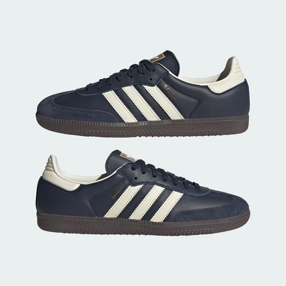 کتونی آدیداس سامبا سرمه ای-Adidas Samba Night Navy