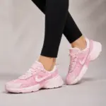 کتونی نایک V2K صورتی گلدار -Nike V2K RUNNING