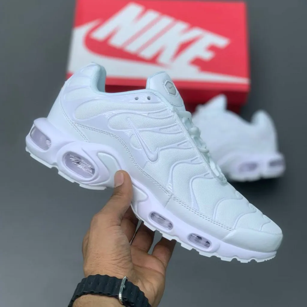 نایک تی ان ایرمکس پلاس سفید Nike TN Air Max Plus