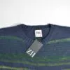 بافت وینتیج دورنگ سرمه ای سبز Zara بافت وینتیج دورنگ سرمه ای سبز Zara