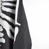 بافت وینتیج سیاه سفید Shein