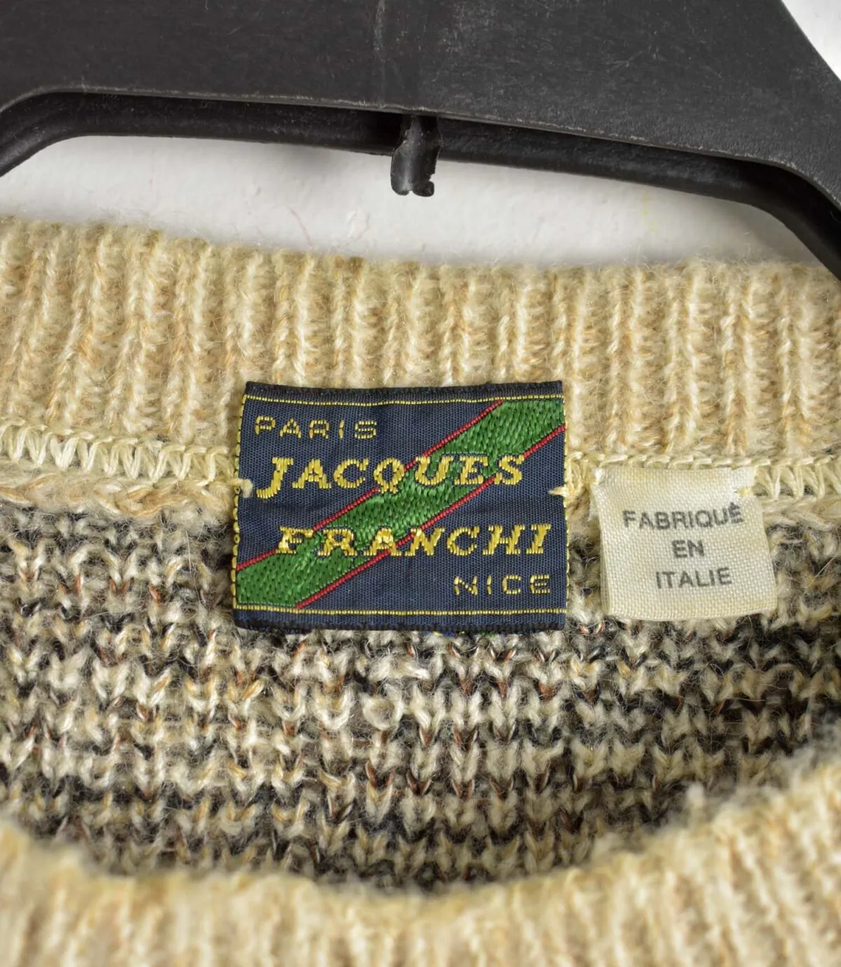 بافت وینتیج کرم Jacques Franch بافت وینتیج کرم Jacques Franch