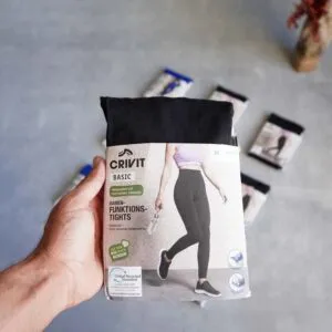 لگ ورزشی مشکی ساده Crivit