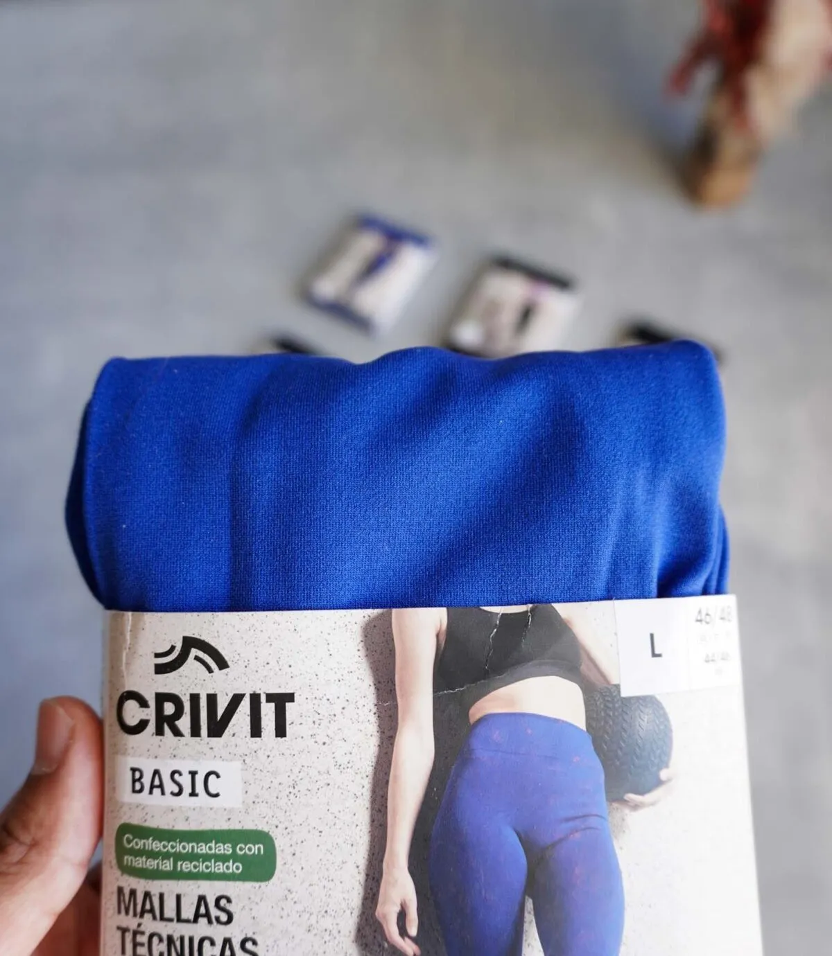 لگ ورزشی آبی ساده Crivit