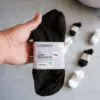 پک ۱۰ جفتی جوراب مچی مردانه مشکی Livergy