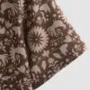 پیراهن قهوه ای طرح دار Zaful