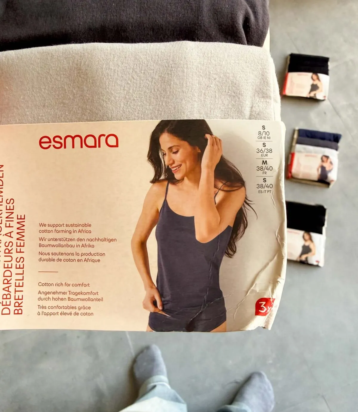 پک سه عددی تاپ نخی Esmara سه رنگ 1