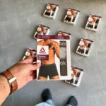 پک دو عددی شورت طوسی مشکی Reebok
