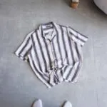 پیراهن نخی راه راه Livergy