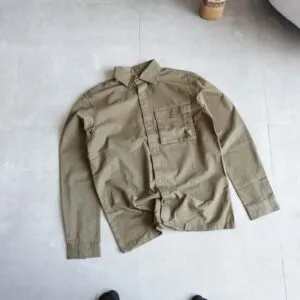 پیراهن کتان سبز Jack&Jones