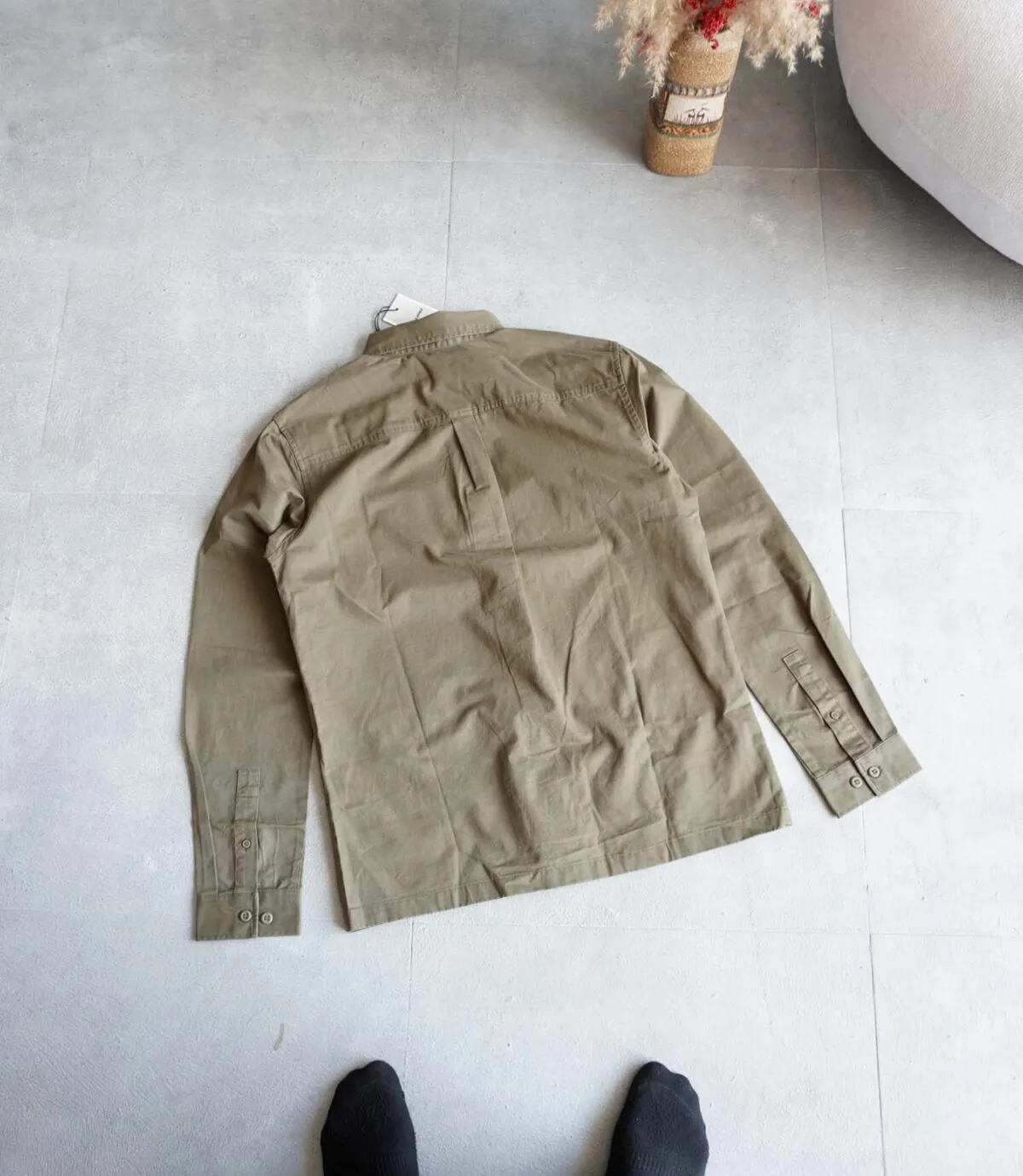 پیراهن کتان سبز Jack&Jones پیراهن کتان سبز Jack&Jones