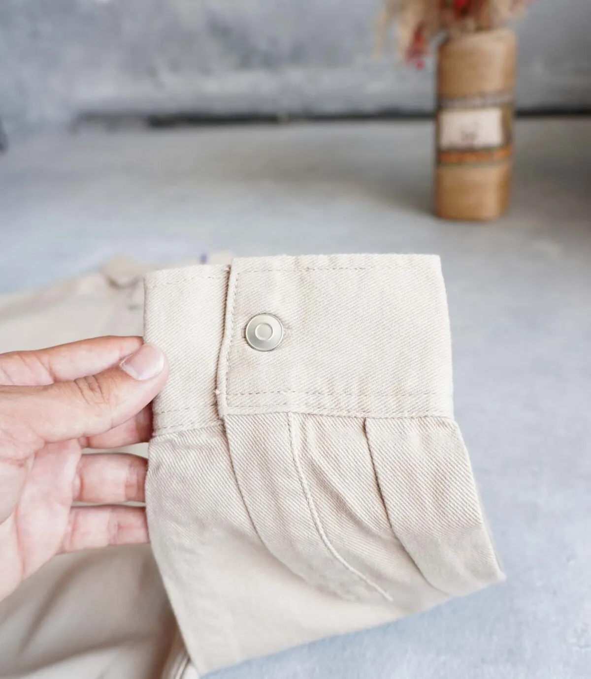 پیراهن کتان خاکی Jack&Jones