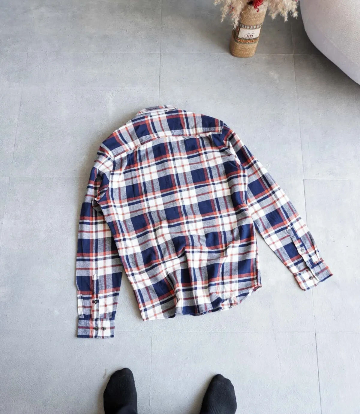 پیراهن پشمی دورنگ Jack&Jones