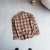 پیراهن پشمی قهوه ای Jack&Jones